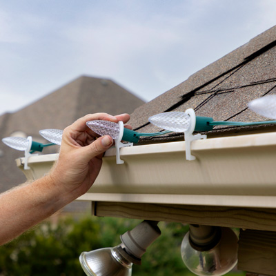 Christmas Lights for Rooflines