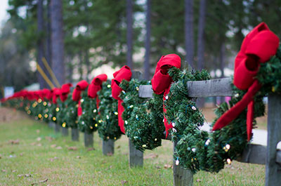 Indoor/Outdoor Commercial Christmas Bows