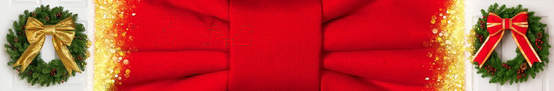 Canvas Christmas Bow