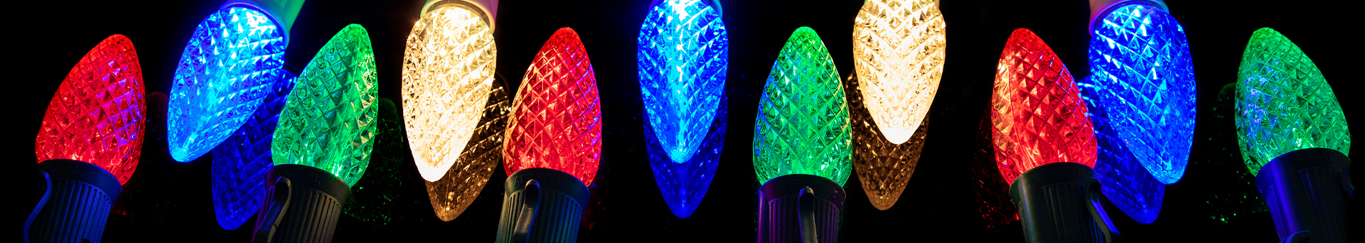 C9 Pro Christmas™ LED Bulbs - Faceted