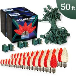 C9 Christmas Lighting Kit -50'
