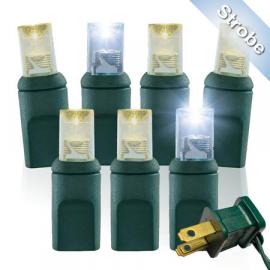 5mm Wide Angle Conical LED Strobe Christmas Lights
