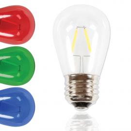 S14 LED Filament Glass Bulbs