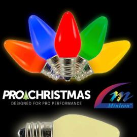 C7 SMD LED Bulbs - Frosted Smooth - Latest Generation LED Bulbs