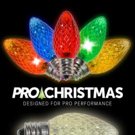 C7 SMD LED Bulbs - Faceted Twinkle - Latest Generation LED Bulbs