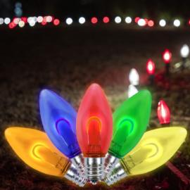 C9 LED Flexible Filament Bulbs