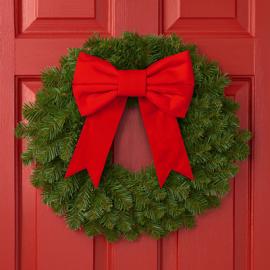 Canvas Christmas Bows