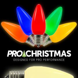 C9 Pro Christmas™ LED Bulbs - Frosted Smooth