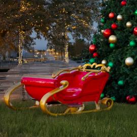 Large Sleigh Decorations