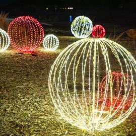 Consumer Grade Microdrop Foldable LED 3D Spheres