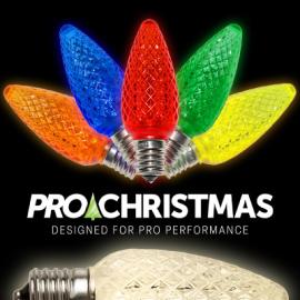 C9 Pro Christmas™ LED Bulbs - Faceted