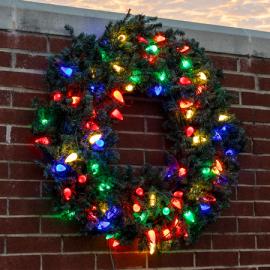 Vintage Christmas Wreaths
