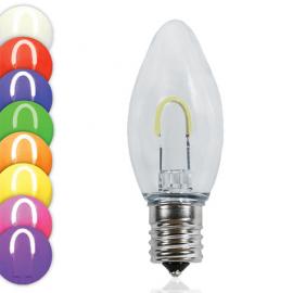 C9 LED Flexible Filament Bulbs