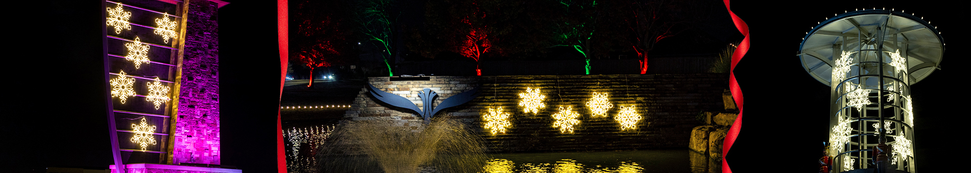 Commercial LED Snowflakes
