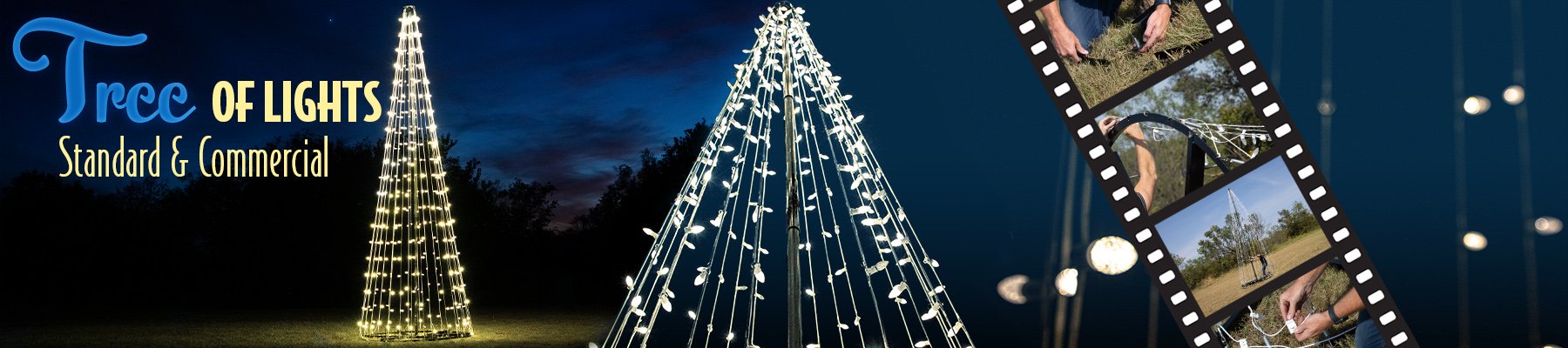 Tree of Lights - Commercial and Standard