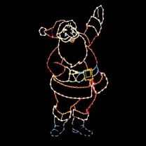 9 1/2' Silhouette Santa