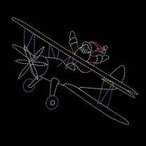 16' x 18' Barnstorming Santa
