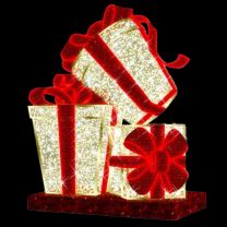 Mesh Gift Box Stack
