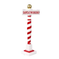 3' Santa's Workshop Sign