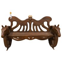 3.5' Carriage Bench