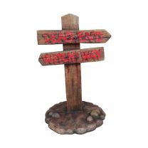 4' Dead End Sign