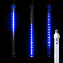 12" LED Falling Snow Tube - Blue - Pro Christmas™