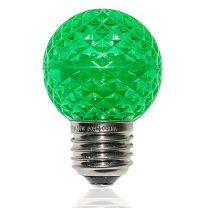 G50 SMD LED Retrofit Bulb - Green - E26 - Minleon - Bag of 10