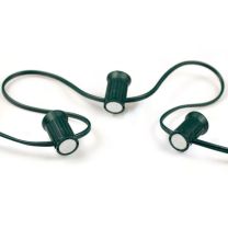 LITE-NETICS C7 Cord Green Wire - 12" Spacing - SPT-1 - 100'