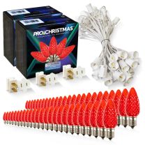Light Line Kit - SPT-1 C9 50' White Cord