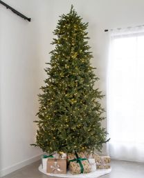 9' Indoor LED Mixed Douglas Fir Tree - Warm White