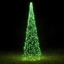 12' Standard Tree of Lights - Green