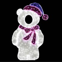 6.5' 2D LED Mother Bear