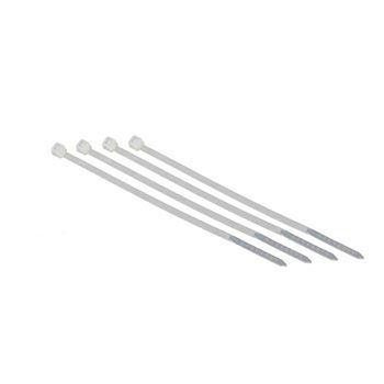 7" Natural Zip Ties - Bag of 100