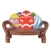 3.75' Easter Egg Bench