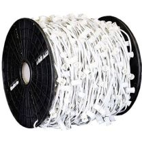 C9 Cord, 36" Spacing, White Wire, SPT-2, 1000'