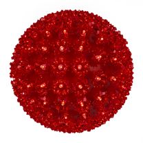 Pro Christmas™ 10" Sphere - 150L - Red
