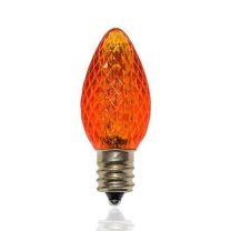 C7 SMD LED Retrofit Bulb - Amber/Orange - Pro Christmas™ - Bag of 25