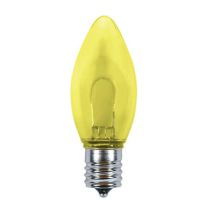 led christmas light bulbs yellow