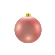 Matte Christmas Ornaments, New Pink