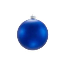 Matte Christmas Ornaments, Blue