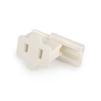 18/2 Female Slide On Vampire Plug, SPT-2, White, Breakaway Tab - Available in Bags/Cases of 5, 50 and 1000