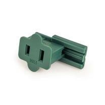 18/2 Female Slide On Vampire Plug, SPT-2, Green, NO Breakaway Tab - Case of 1000 - Gilbert