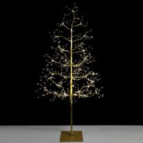 5' Gold Fairy Light LED Tree - 570 LEDs - Warm White