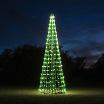 20' Tree of Lights - Green