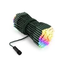 Twinkly Pro - RGBW Capsule - 250 Lights - 4" Spacing - Green Wire - Single Line