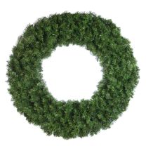 48" Unlit Deluxe Oregon Fir Wreath - Bow Option Available
