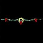 40' Tri-Candle Wreath Skyline, LED