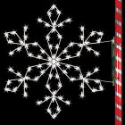 5' Silhouette Sierra Snowflake, LED