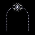 12' x 10' Snowflake Arch, LED