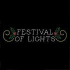 12' x 58' Festival of Lights Sign with Holly and Scrolls, LED